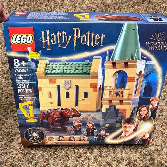 LEGO Harry Potter Hogwarts Fluffy Encounter Set - Green and Tan